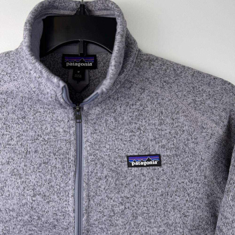 Patagonia Better Sweater Lavender Quarter-Zip